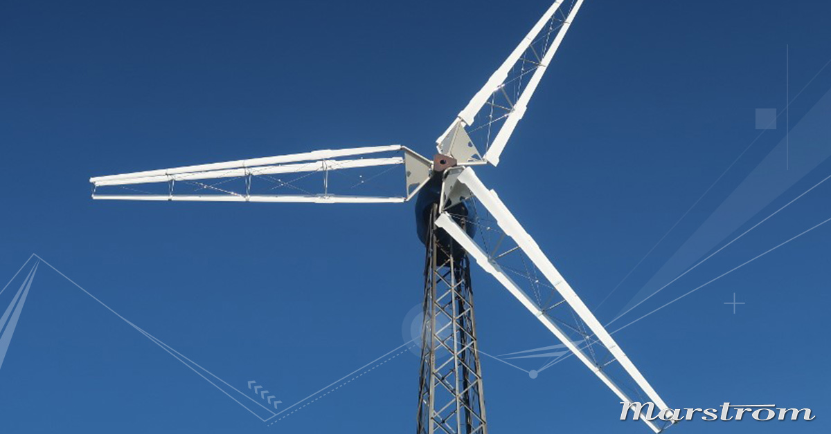 22-meter Triblade tested on wind turbine | Marstrom Composite 