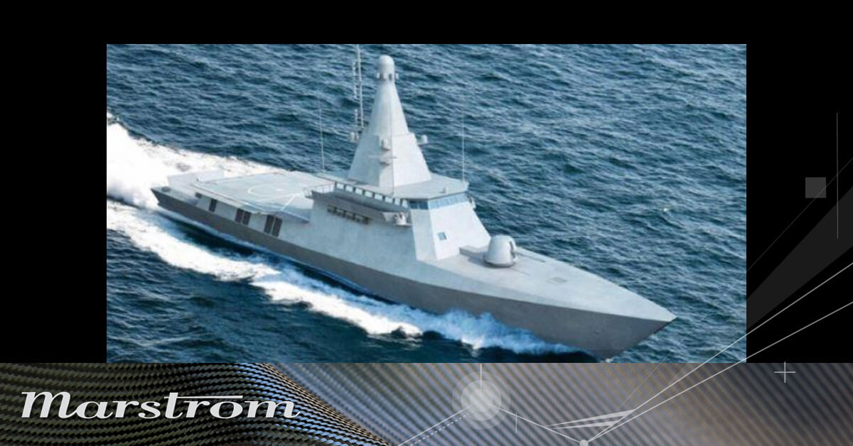 Marstrom Composites AB is on board of the most advanced armored ships